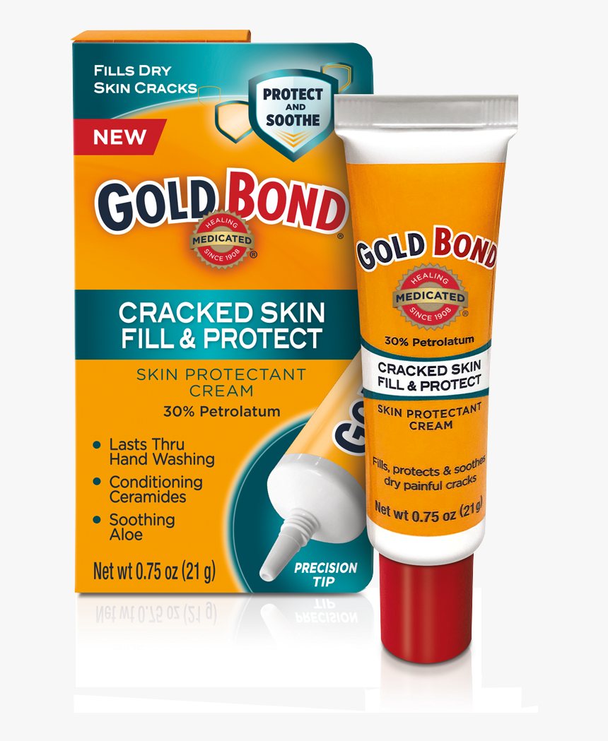 Gold Bond Cracked Skin Fill And Protect, HD Png Download, Free Download