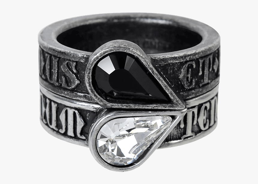 Goth Rings For Couples, HD Png Download, Free Download