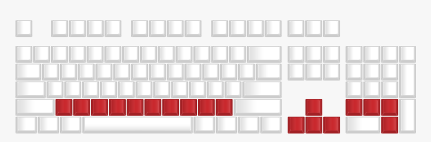 Cherry Blossom Keycap Set, HD Png Download, Free Download