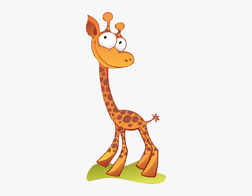 Baby Giraffe Giraffe Images Clip Art - Dibujos De Jirafas Graciosas, HD Png Download, Free Download