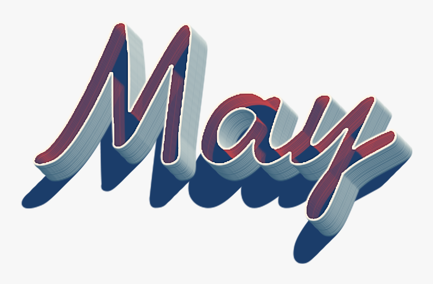 May 3d Name Logo Png - Calligraphy, Transparent Png, Free Download