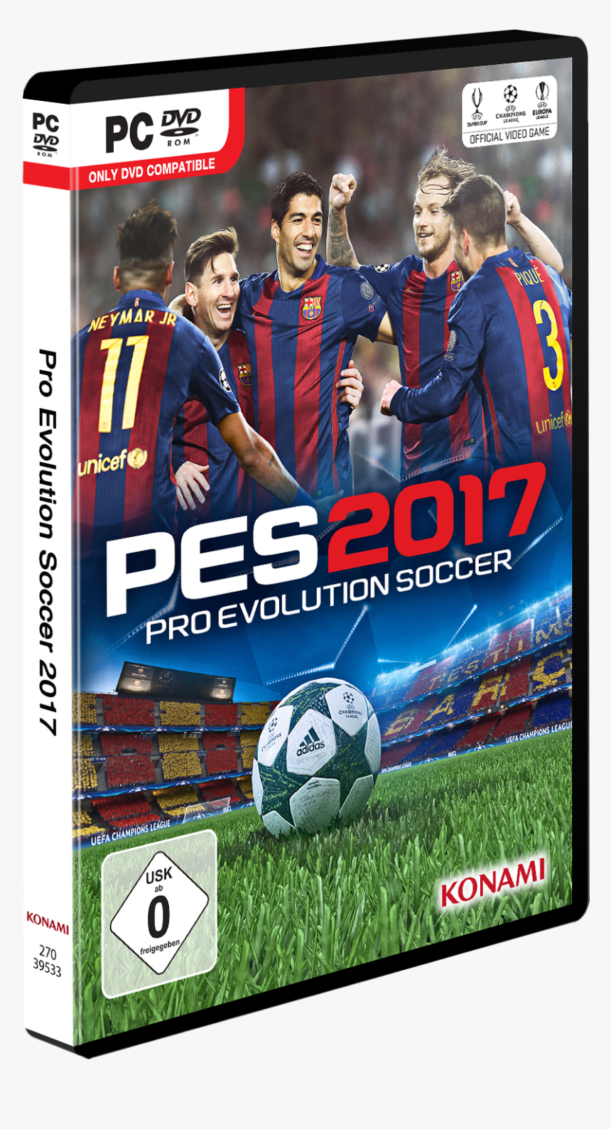 Pes 2017 Xbox One Cover, HD Png Download, Free Download