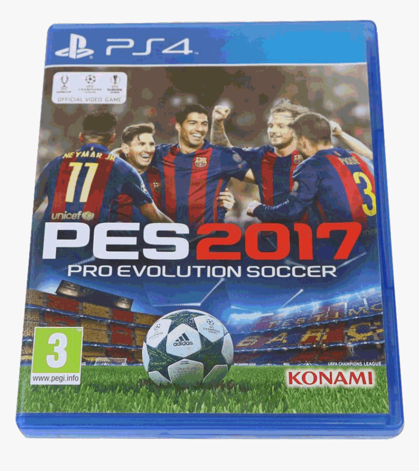 Ps4 Pes2017 Pro Evolution Soccer - Pro Evolution Soccer 2017, HD Png Download, Free Download