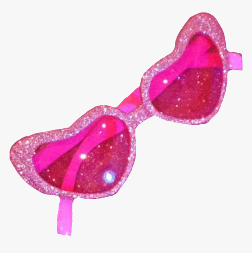 #pink #sunglasses #2000s #2000"s #aesthetic #png #sunglassespng - Pink Aesthetic Glitter, Transparent Png, Free Download