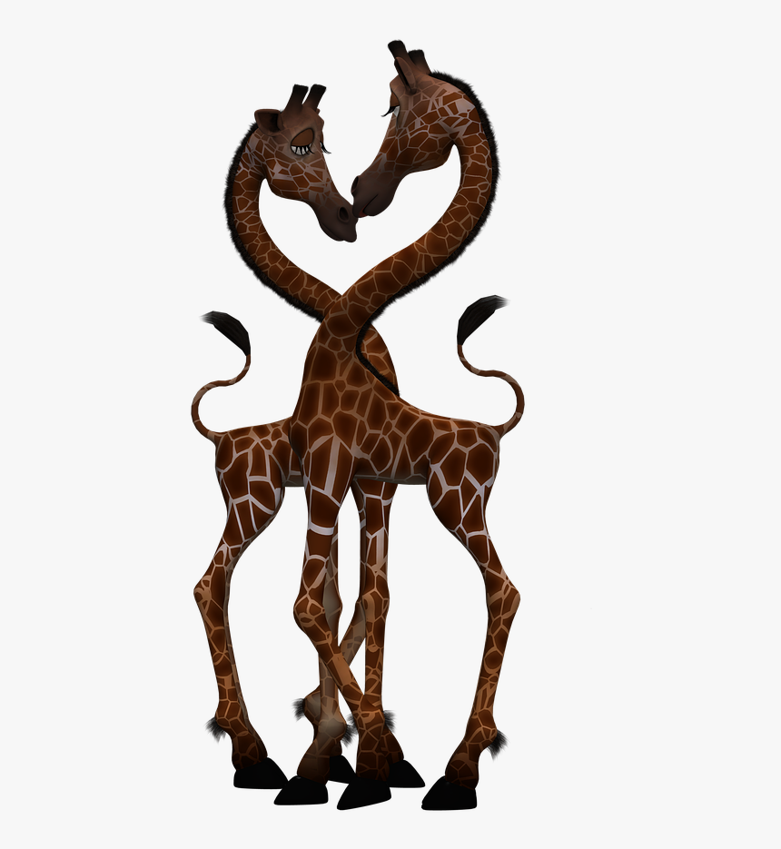 Giraffe, Mammal, Funny, Fantasy, Digital Art, Isolated - Surreal Giraffe Transparent Background, HD Png Download, Free Download