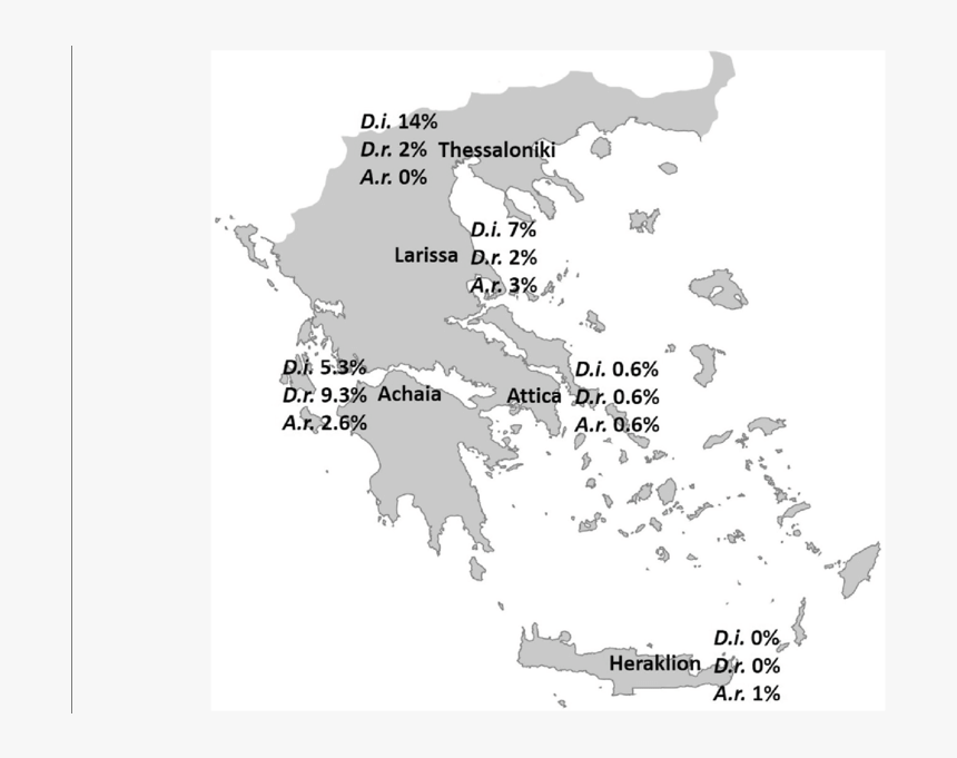 Greece Map, HD Png Download, Free Download