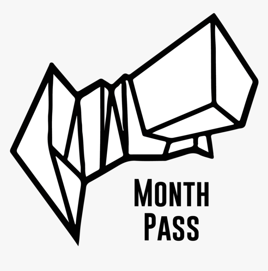 Monthpass Ub A Member - Line Art, HD Png Download, Free Download