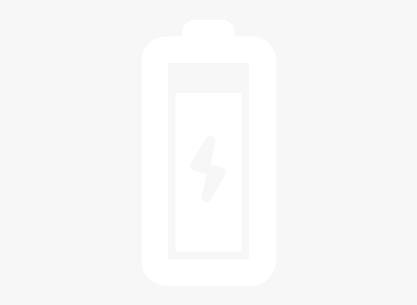 Battery-icon - Battery White Icon Png, Transparent Png, Free Download