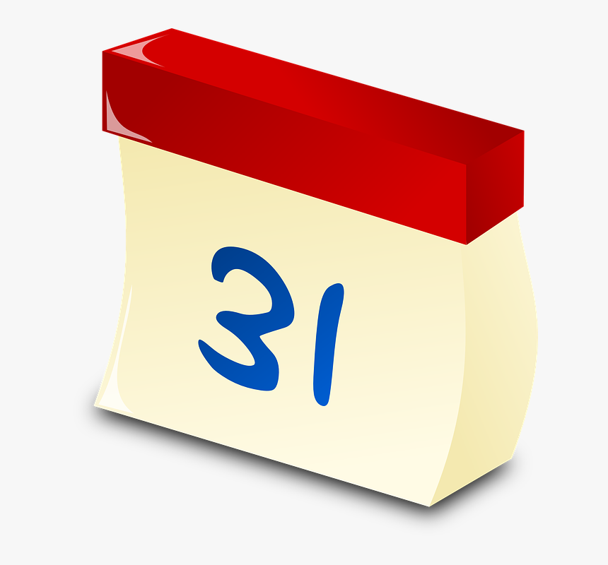 Calendar, Day, Event, Appointment, Month, Organizer - Year Icon, HD Png Download, Free Download