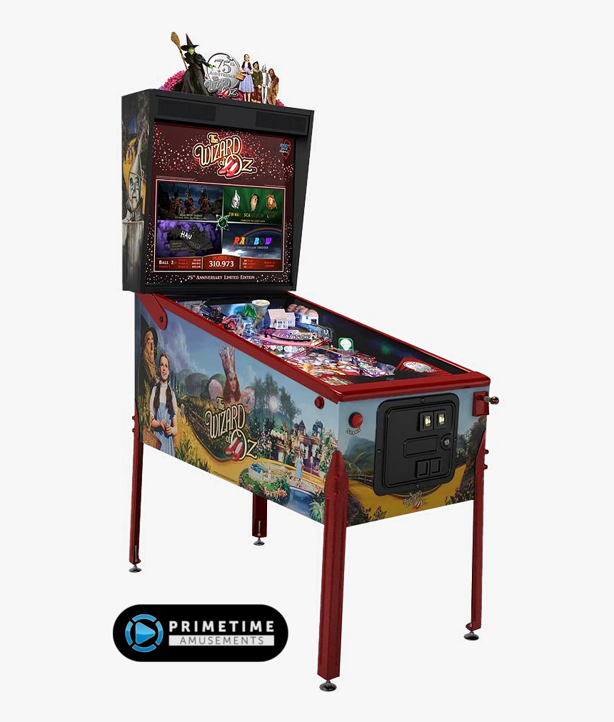 Wizard Of Oz Pinball Machine, 75th Anniversary Edition - Stern Black Knight Sword Of Rage, HD Png Download, Free Download