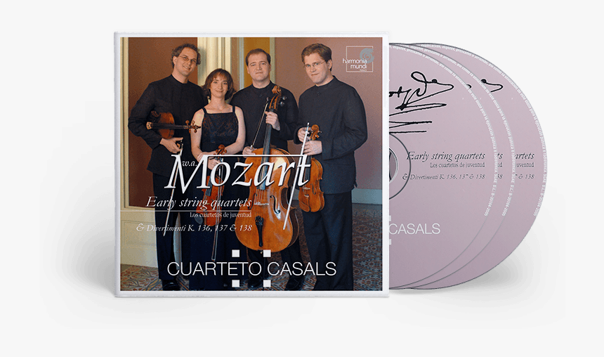 The Early Quartets - Mozart Early String Quartets Cuarteto Casals, HD Png Download, Free Download