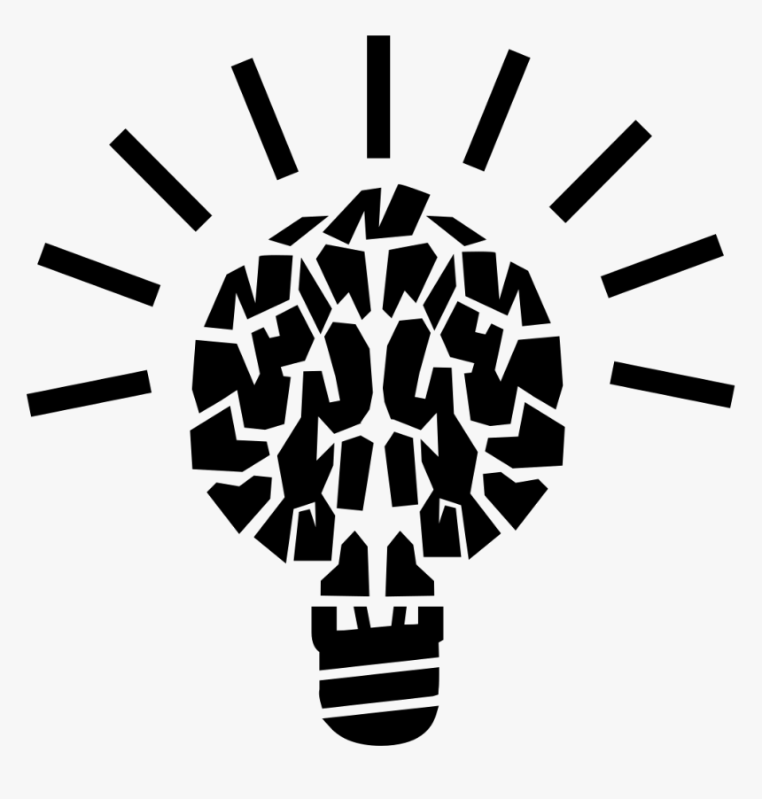 Light Brain Education Symbol - Simbolo De Cerebro Png, Transparent Png, Free Download