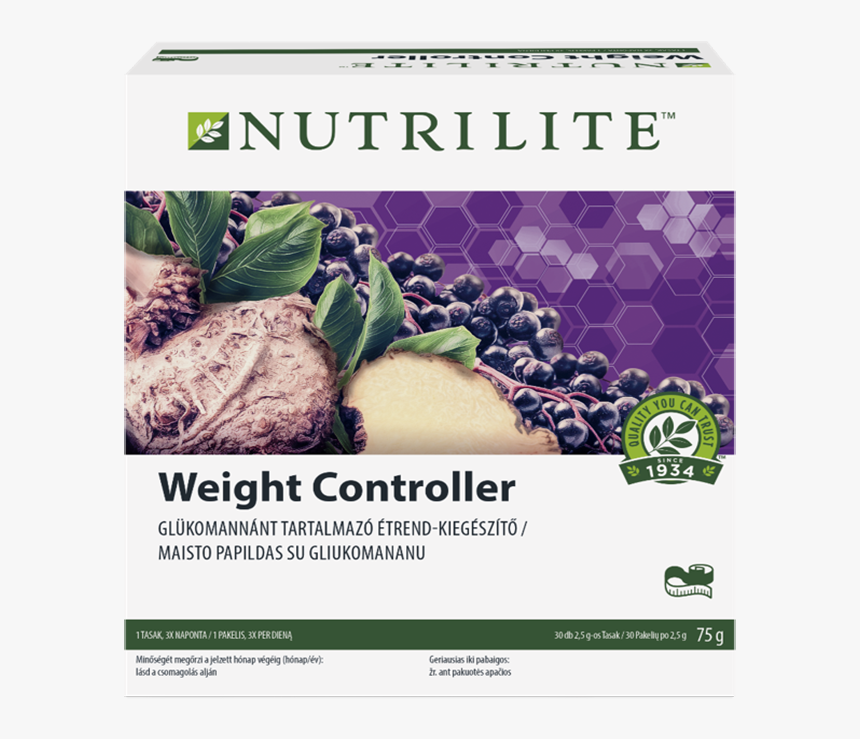 1 Pcs Box For Amway Weight Controller Nutrilite 30x2,5g - Nutrilite, HD Png Download, Free Download
