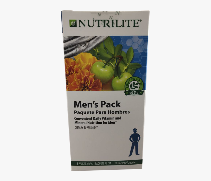 Nutrilite Mens Pack - Amway Nutrilite Women's Pack, HD Png Download ...