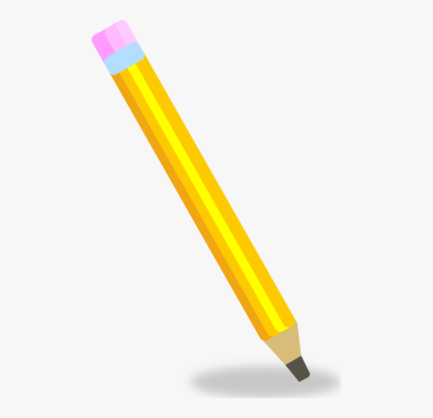 Drawing Cartoon Pencil Animation Watercolor Painting - Pencil Animated Transparent, HD Png Download, Free Download