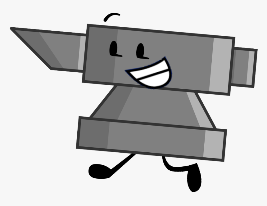 Anvil Drawing Pencil - Bfdi Anvil, HD Png Download, Free Download