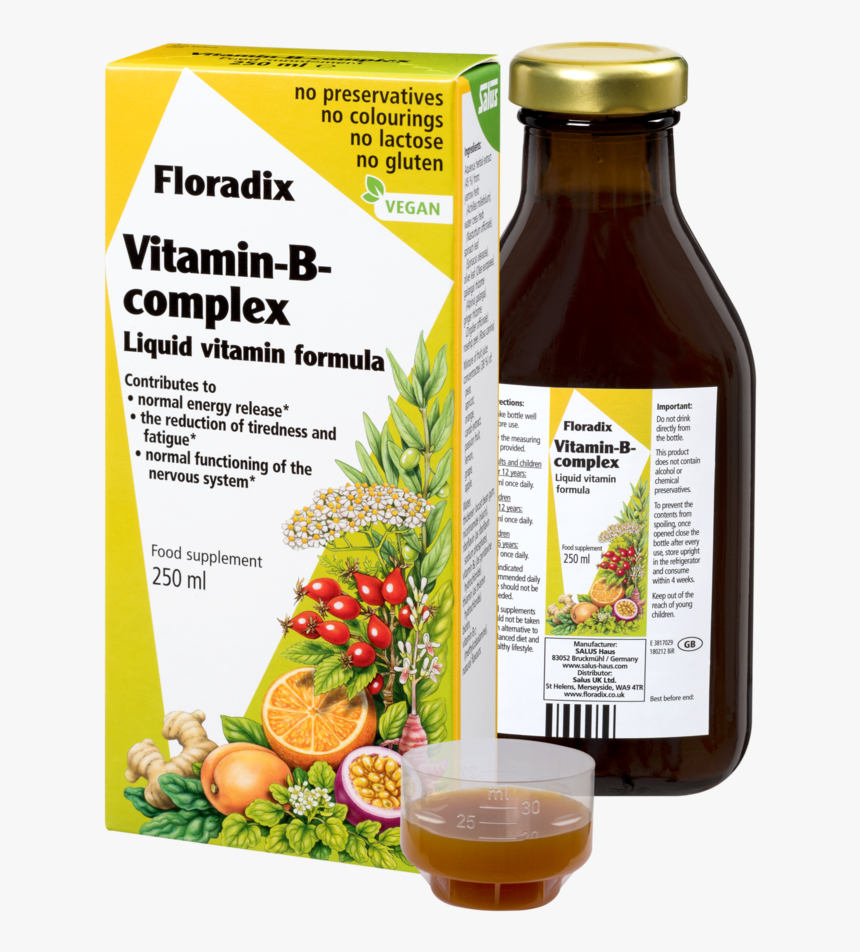 Transparent Vitamin Png - Floradix Vitamin B Complex, Png Download, Free Download