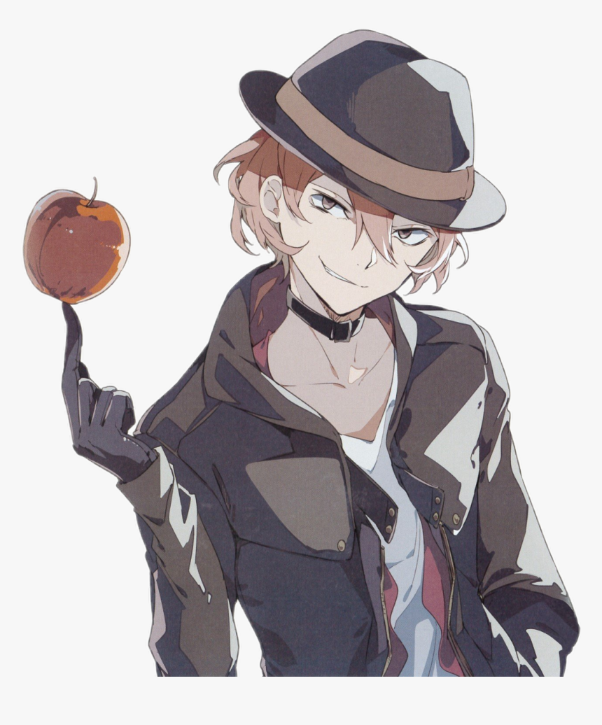 Transparent Anime Hat Png - Chuuya Nakahara Png, Png Download, Free Download