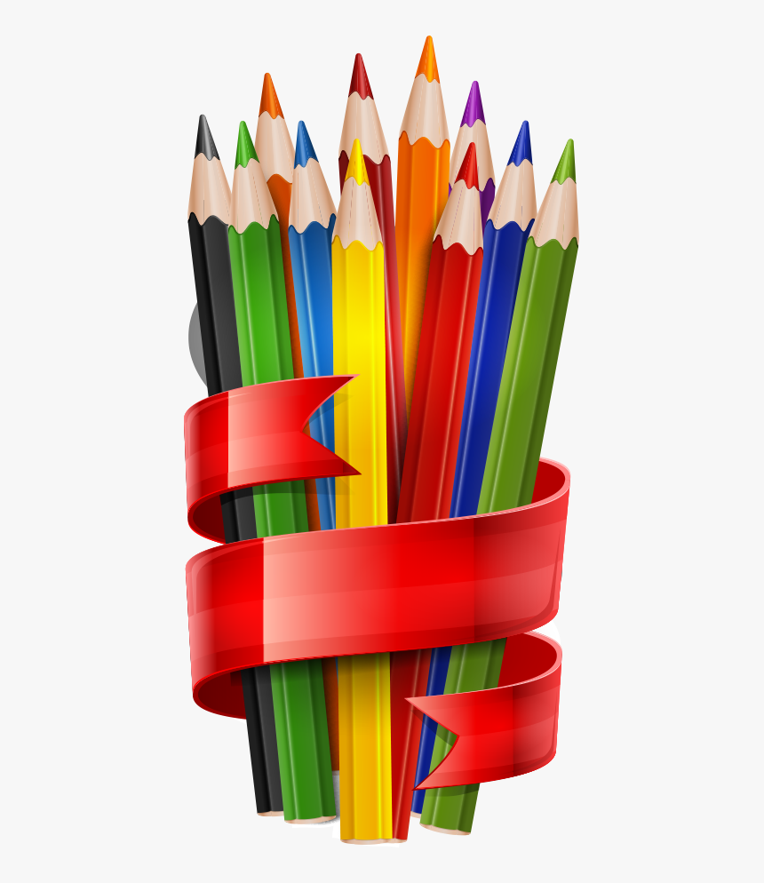 Colored Pencil Drawing - Cartoon Colour Pencil Png, Transparent Png, Free Download