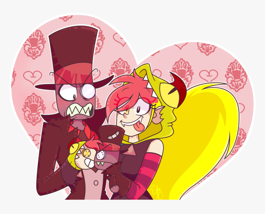 Black Hat X Demencia , Transparent Cartoons - Demencia And Black Hat, HD Png Download, Free Download