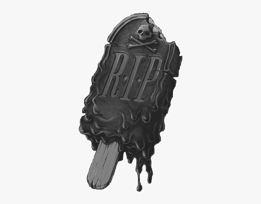 Black Ice Cream Tattoo, HD Png Download, Free Download