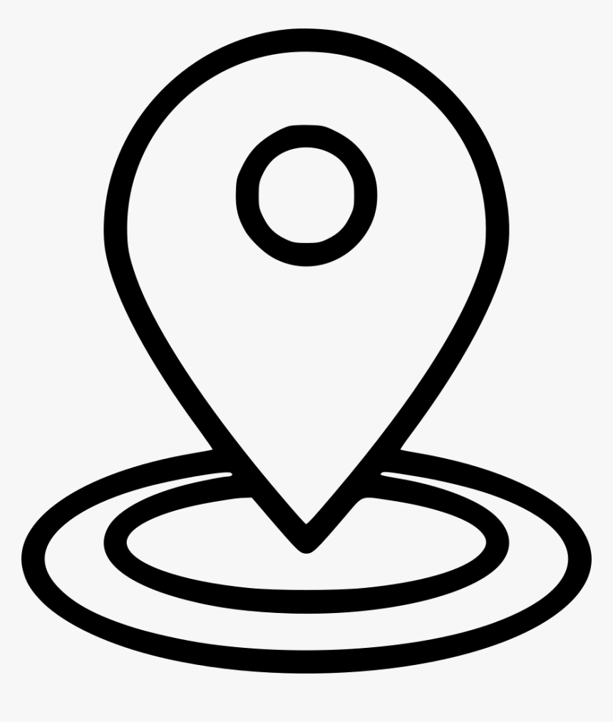 Pin Mark Location Large Gps - Location Icon Png Large, Transparent Png, Free Download
