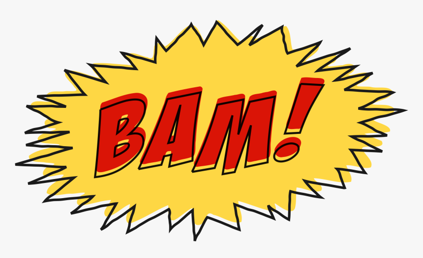 Hd Comic Book Clipart - Comic Book Sound Effect Png, Transparent Png, Free Download