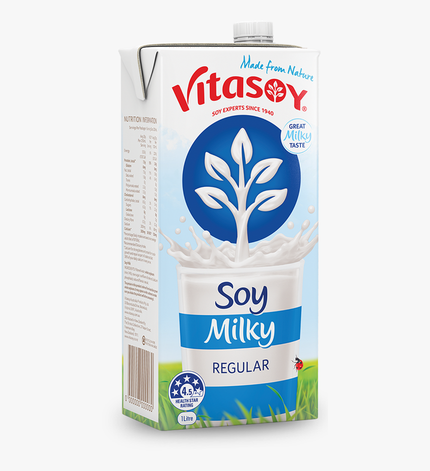 Transparent Soy Png - Vitasoy Soy Milky Regular, Png Download, Free Download