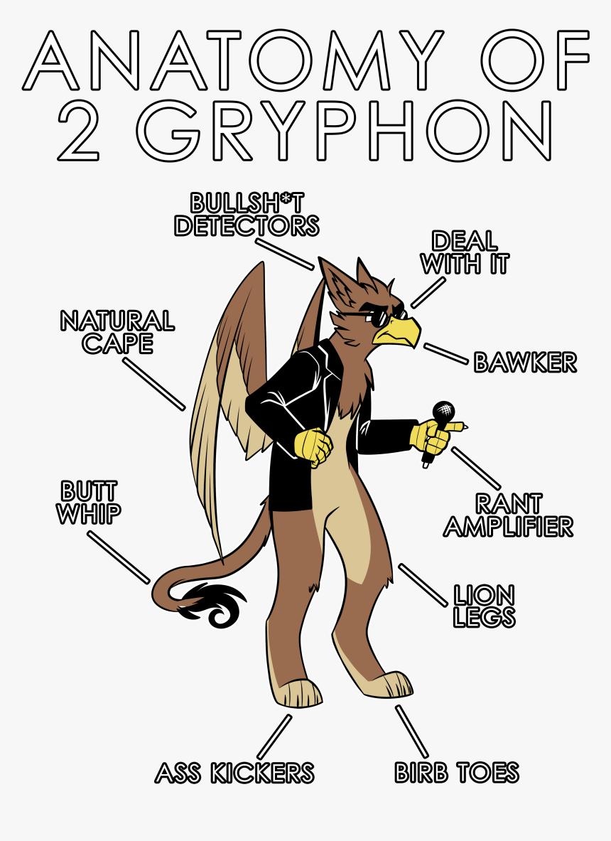 Anatomy Of A Gryphon, HD Png Download, Free Download