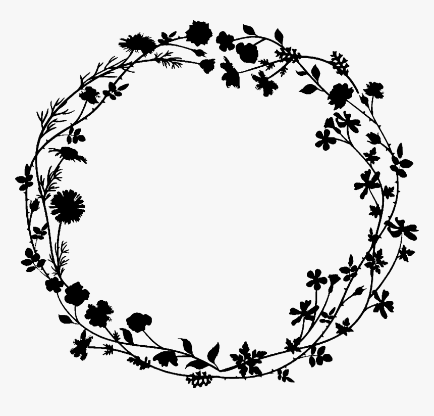 Clip Art Image Drawing Design Illustration - Flower Wreath Icon Png, Transparent Png, Free Download