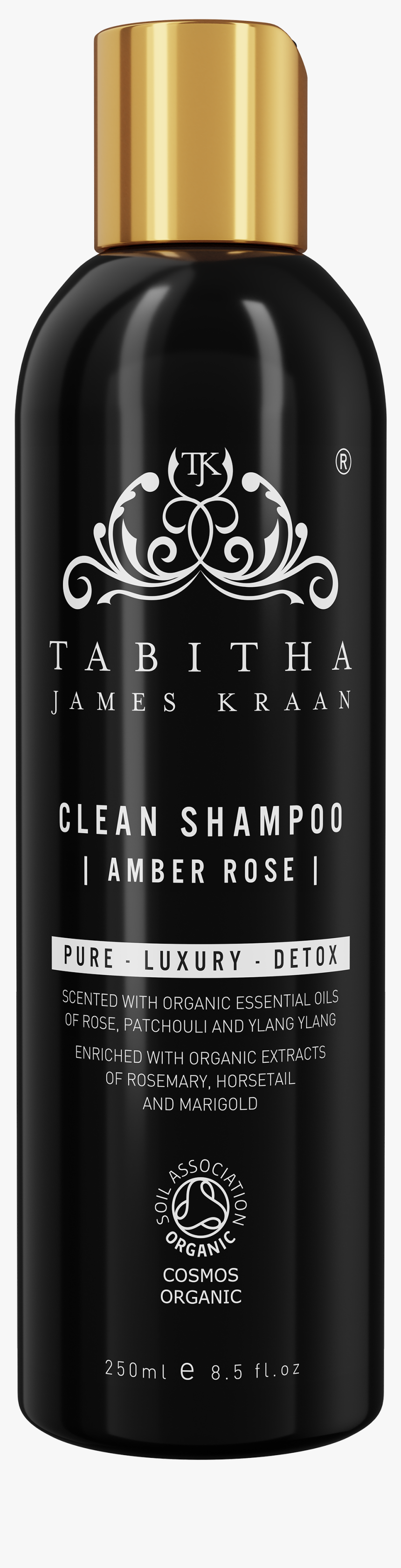 Tabitha James Kraan Clean Shampoo Amber Rose 250ml - Tabitha James Kraan Shampoo Clean, HD Png Download, Free Download
