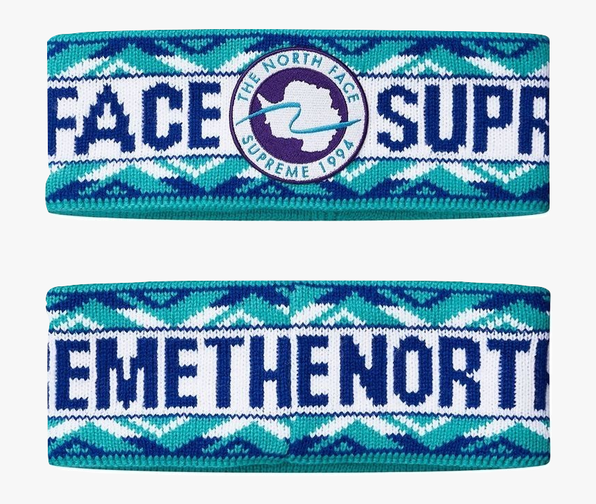 Supreme X The North Face Expedition Headband - Label, HD Png Download, Free Download