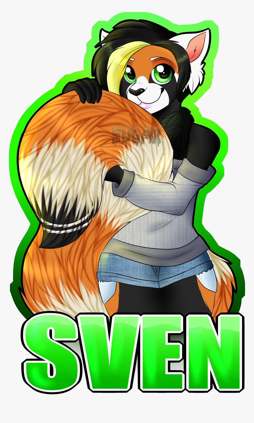 [c] Sven Badge - Cartoon, HD Png Download, Free Download