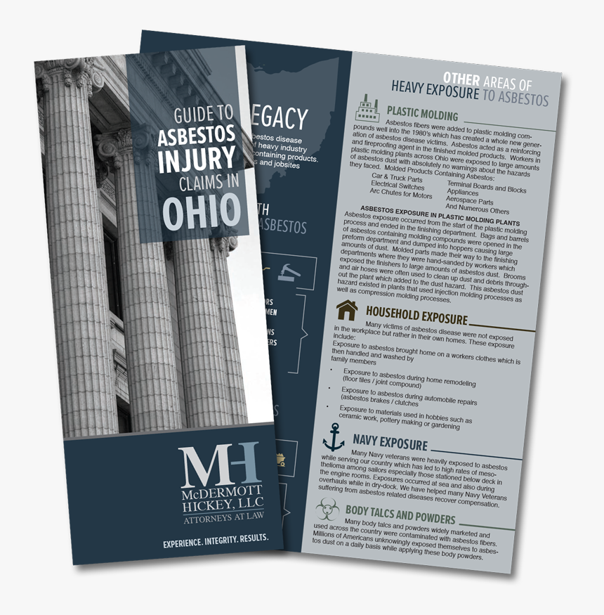 Guide To Asbestos Injury Ohio - Brochure, HD Png Download, Free Download