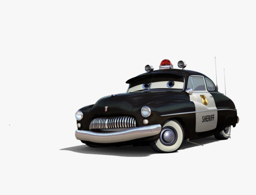 Coche Policia Rayo Mcqueen , Png Download - Cars Film Characters Sheriff, Transparent Png, Free Download