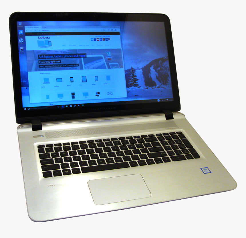 Transparent Laptops Png - Hp Envy 17 S000, Png Download, Free Download