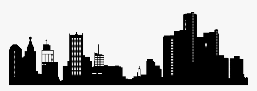 Outline Of Detroit Skyline, HD Png Download, Free Download