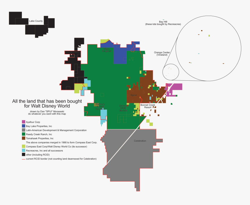 File - Disneylandbycompany - Disney World Superficie, HD Png Download, Free Download