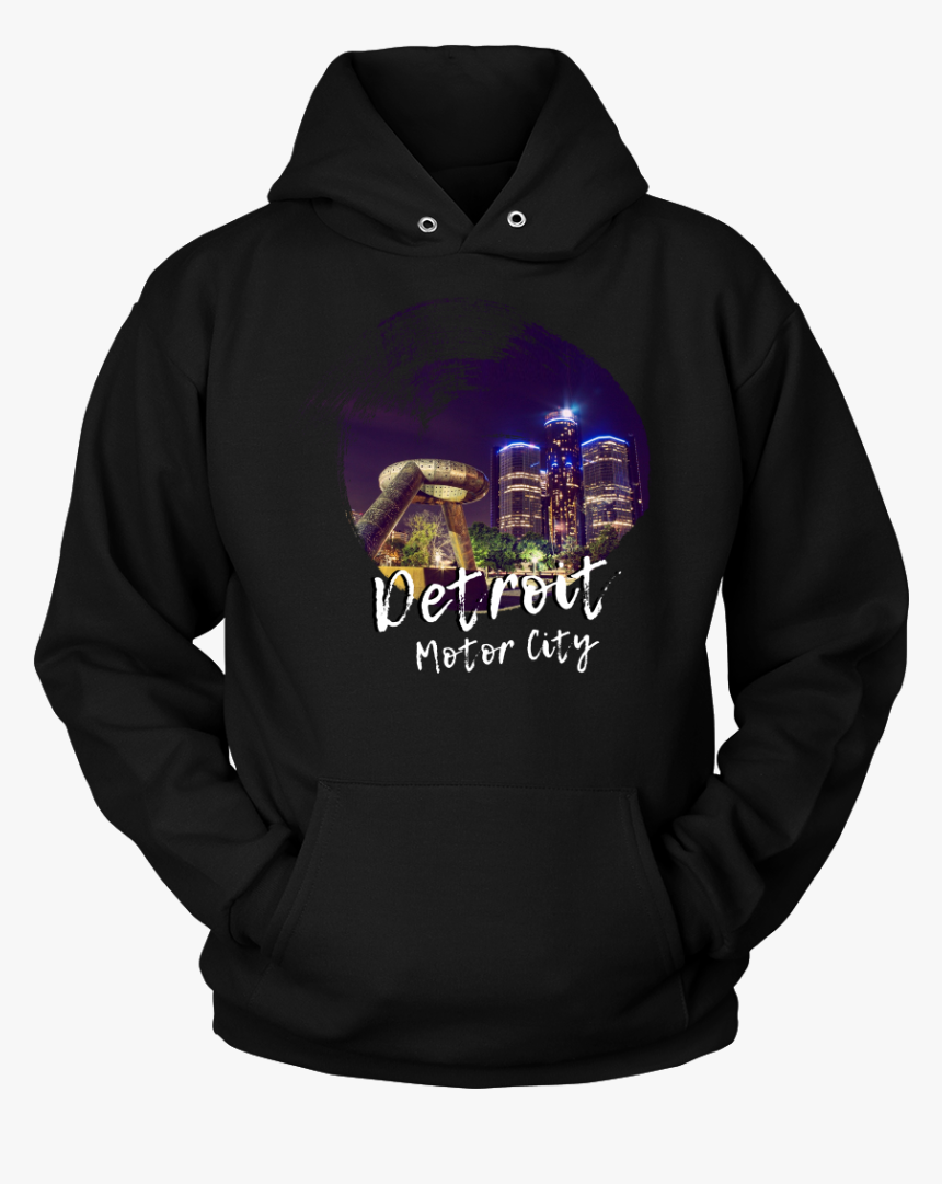 Detroit Motor City Skyline Love Country Hoodie - T-shirt, HD Png Download, Free Download