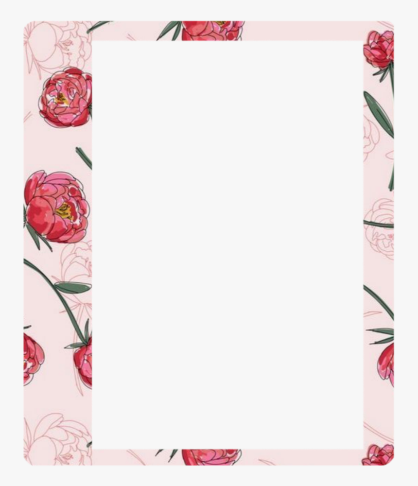 #rose #disney #polaroid #polaroidframe #pink #border, HD Png Download, Free Download