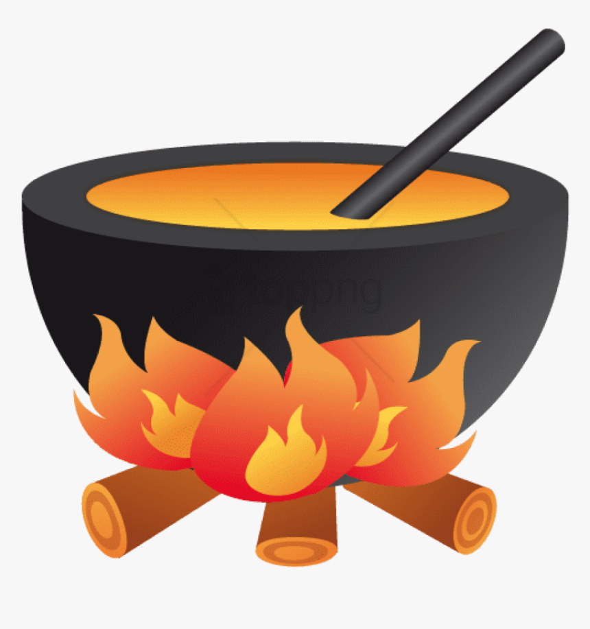 Free Png Fire, Poison Icon - Cooking On Fire Clipart, Transparent Png, Free Download