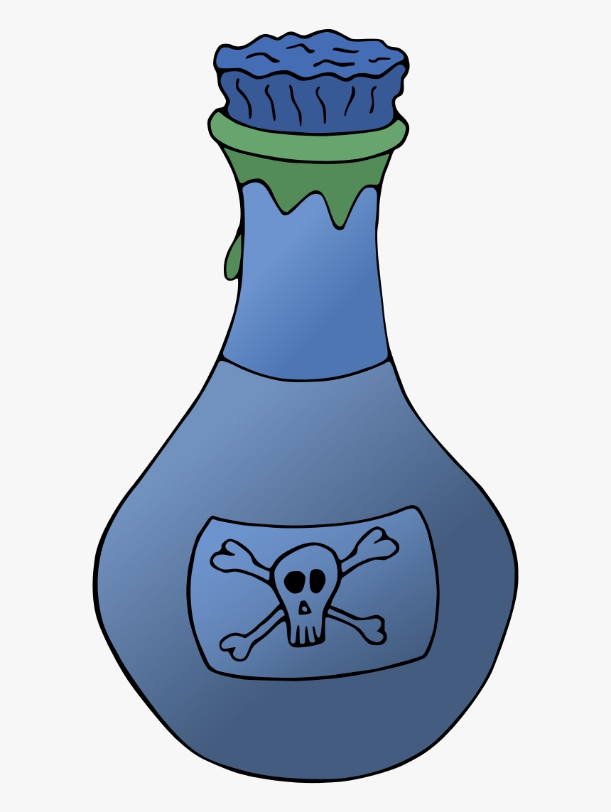 Vector Clip Art - Poison Bottle Clip Art, HD Png Download, Free Download