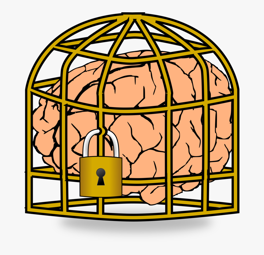 Symmetry,area,tree - Cartoon Brain Fixed Mindset, HD Png Download, Free Download