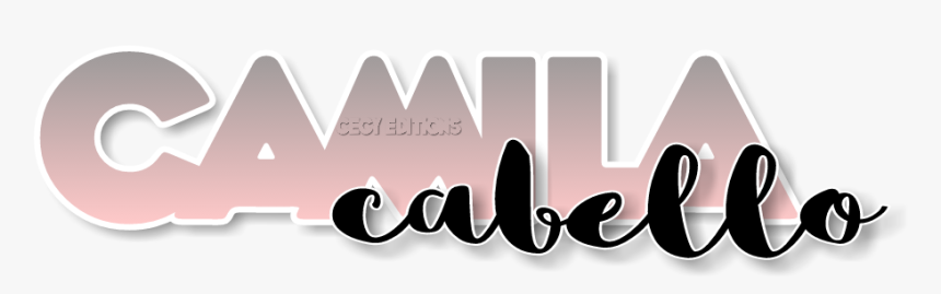 #camilacabello #png #texto - Calligraphy, Transparent Png, Free Download