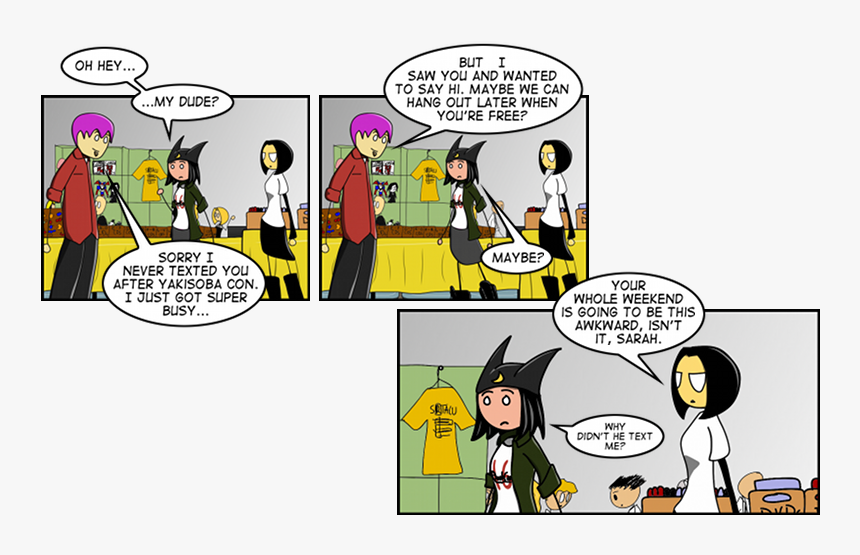 Sometimes Sarah Focuses On The Wrong Thing - Comics, HD Png Download, Free Download