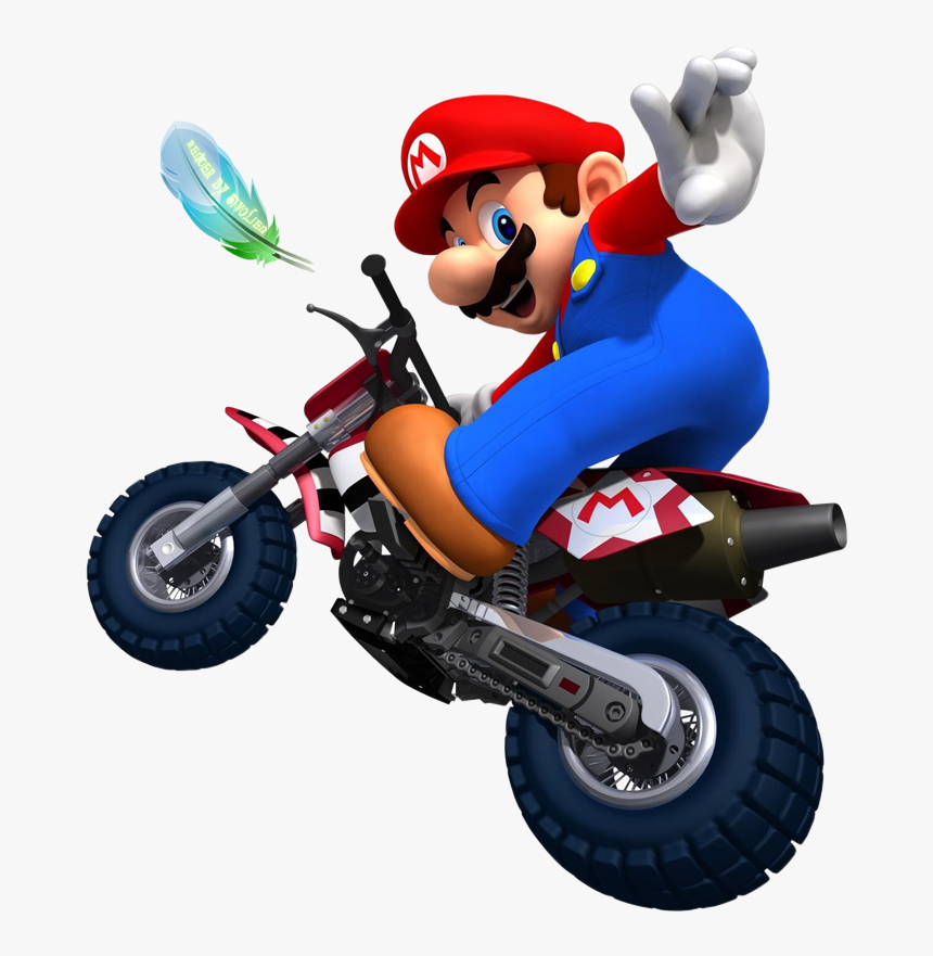 Thumb Image - Mario Kart Wii Mario Bike, HD Png Download, Free Download