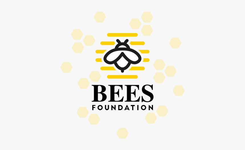 A Logo Of Bees Foundation, A Fictional Non-profit Organization - Emblem, HD Png Download, Free Download