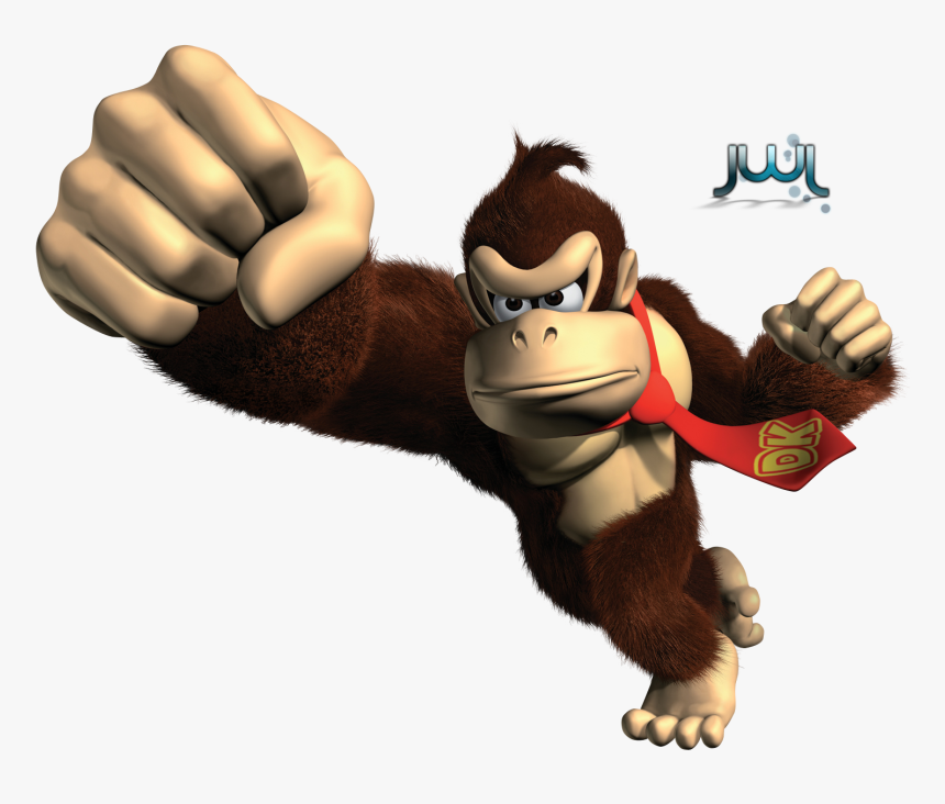 Animated Chimpanzee,clip Character - Donkey Kong Jungle Beat Dk, HD Png Download, Free Download