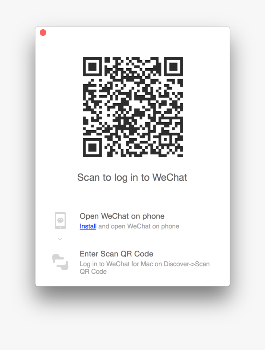 Escanear Codigo Qr De Wechat, HD Png Download, Free Download