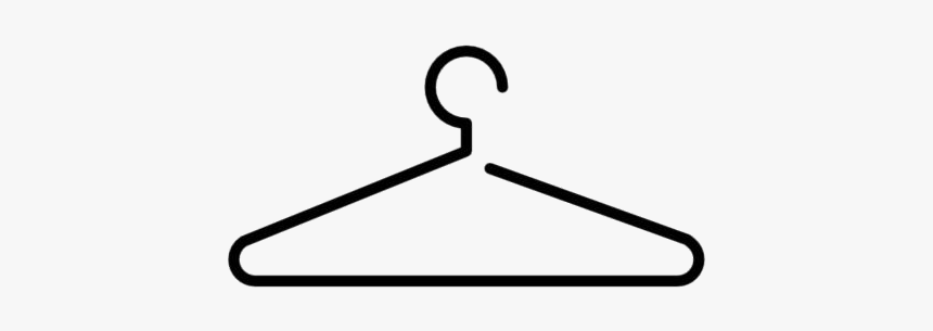 Coat Hanger Icon Png Transparent Images - Hanger Png Vector, Png Download, Free Download